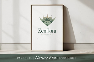Zen Logo Template | Canva & AI, a Branding & Logo Template by Elibee