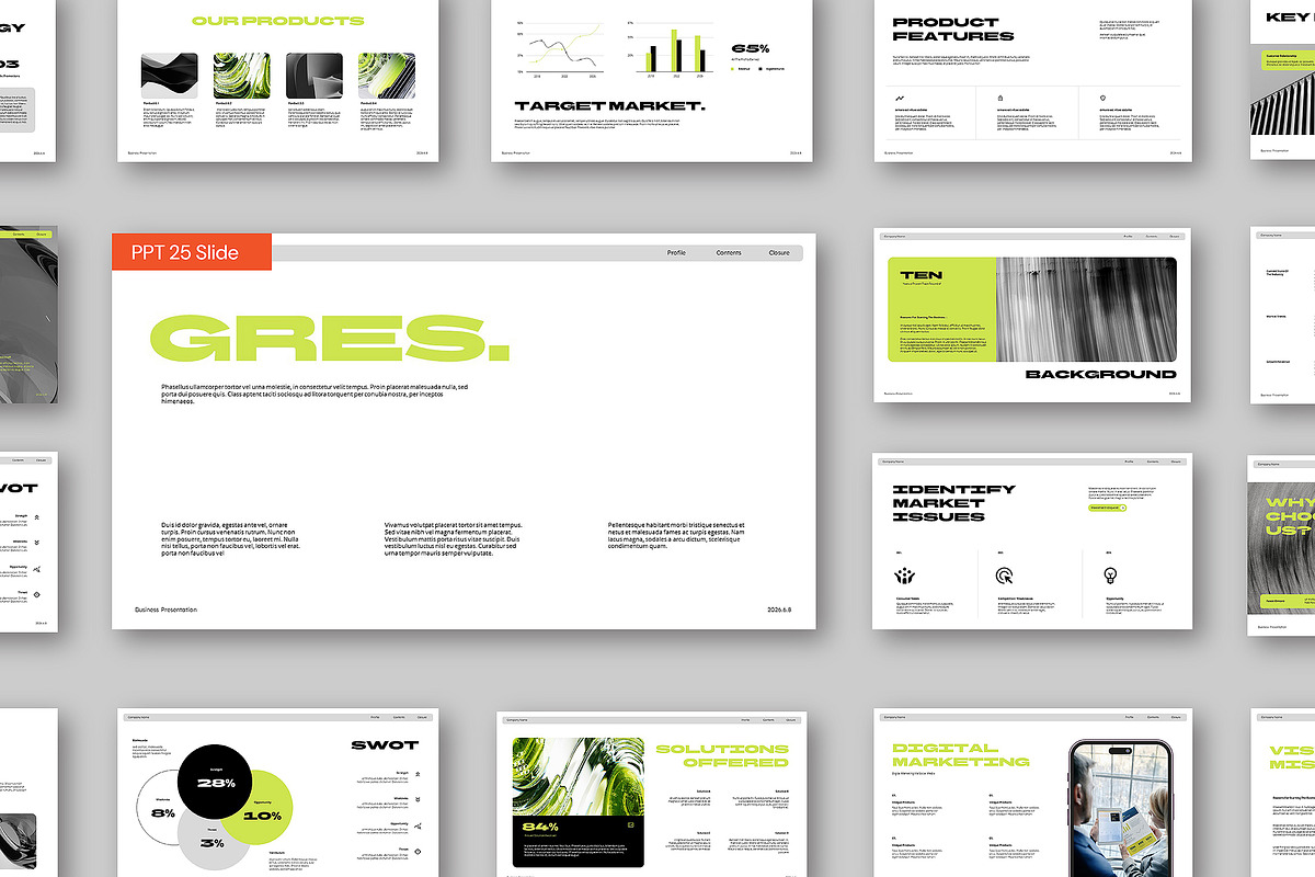 GRES Business Presentation, a Presentation Template by Siska Arista (Photo 1 of 5)