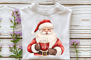 Christmas Santa Claus Clipart, an Illustration by Rose Art (Thumbnail 7 of 7)