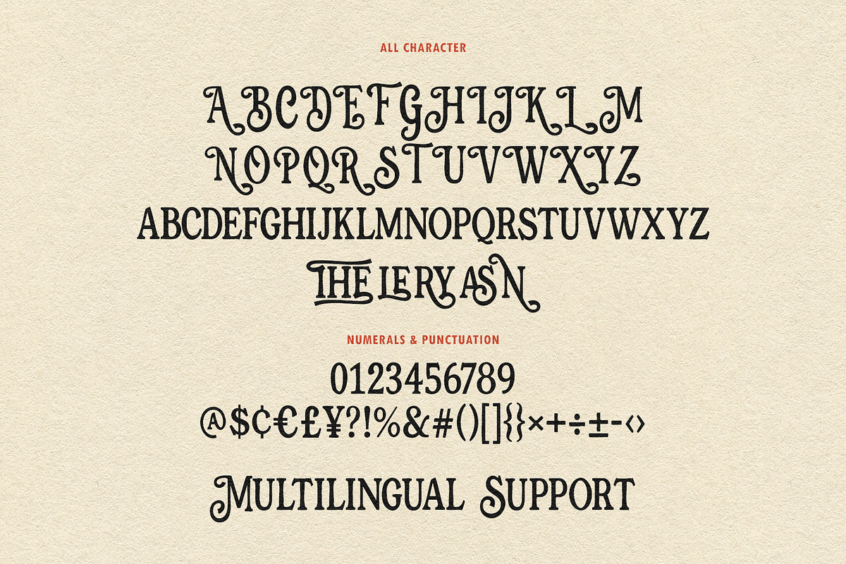 The Balerus – Vintage Serif, a Serif Font by Black Junst (Photo 6 of 10)