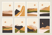 Abstract landscapes collection, an Illustration by mayrum (Thumbnail 3 of 12)