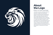 Modern Lion Head Logo Design, a Branding & Logo Template by Brand_Hero (Thumbnail 2 of 5)