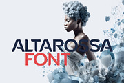 Altarossa trendy fashion font family, a Sans Serif Font by popskraft (Thumbnail 1 of 13)