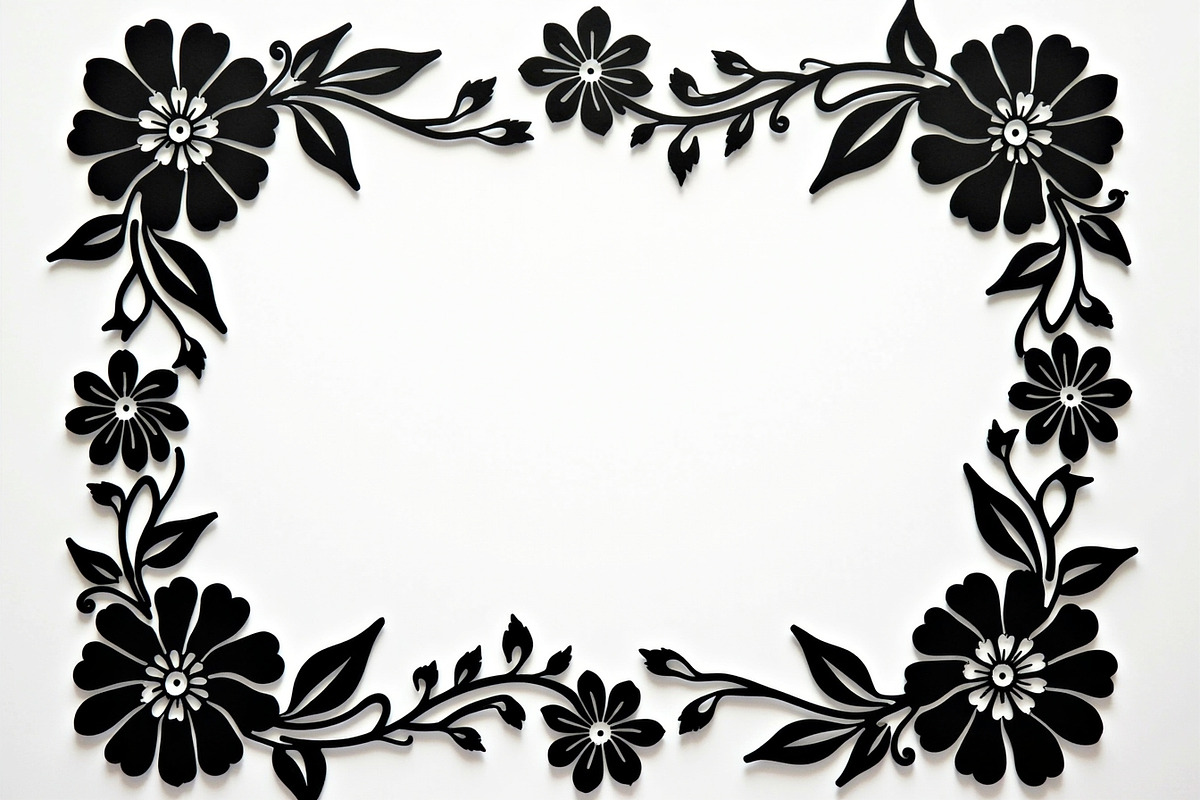 Vintage Laser Cut Frame, an Illustration by hafijul (Photo 7 of 9)