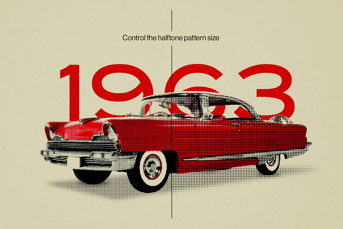 Halftone Textures for Photoshop, a Texture Graphic by mockstar (Photo 5 of 10)