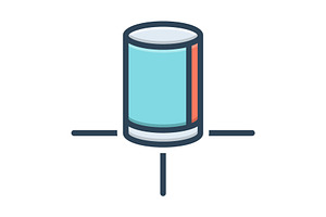 Object commodity color icon, a Duotone Icon by Creative priyanka