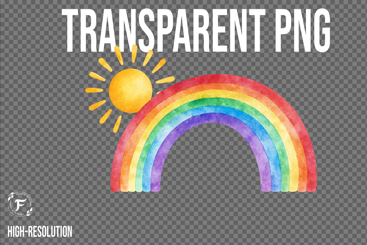 Rainbow Png, an Object Illustration by Forhadx5 (Photo 8 of 14)