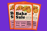 Playful Bake Sale Flyer, a Flyer Template by Gumico Studio. (Thumbnail 3 of 3)