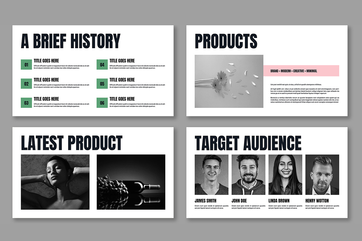 Creative Brief Presentation, a Presentation Template by ContestDesign (Photo 3 of 5)