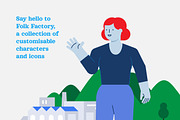 Folk Factory – Character Creator, a Person Illustration by mockstar (Thumbnail 3 of 13)