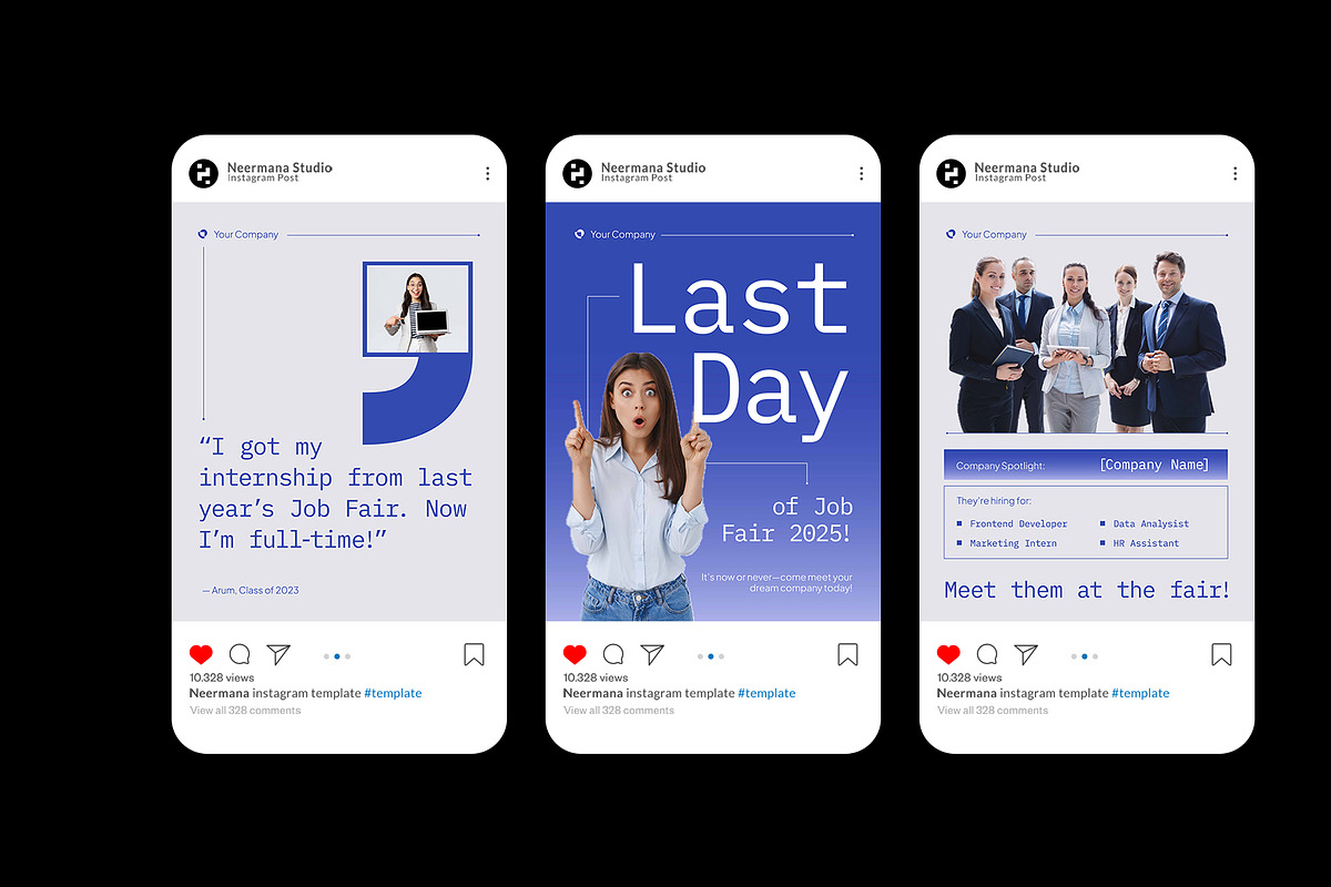 Job Fair Instagram Post preview 3