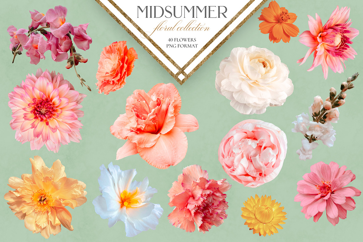 Midsummer Floral Collection, an Object Graphic by Eclectic Anthology (Photo 12 of 13)