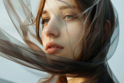 148 Young wrapped models, a Beauty & Fashion Photo by Handmadefont (Thumbnail 100 of 153)