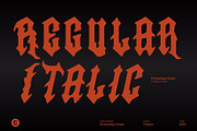 CS Hastings Drawn, a Blackletter Font by Craft Supply Co. (Thumbnail 2 of 8)