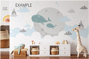 Kids Frames & Wall Mockup Bundle - 6, a Print Template by Yuri-U (Thumbnail 8 of 28)