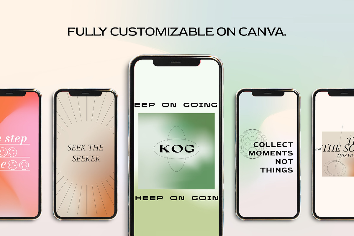 Energetic Instagram Quotes CANVA, a Social Media Template by Kimo Studio (Photo 9 of 11)
