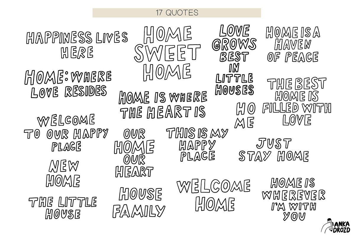 Home Sweet Home, a Decorative Illustration by AnkaDrozd (Photo 4 of 12)