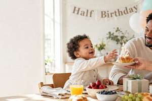 Half birthday celebration with famil, a Photo by Dvoevnore photos