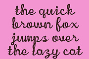 CS Melanie Drawn, a Script Font by Craft Supply Co. (Thumbnail 3 of 8)