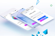 Mobile Theme UI/UX Kit, an UI Kit Template by App for Mobile & Website (Thumbnail 3 of 10)