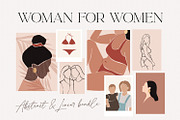 Woman for Women Abstract & line, an Illustration by Kate Macate (Thumbnail 9 of 9)