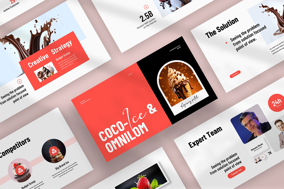 Ad Agency Pitch Presentation, a Presentation Template by KreateTribe (Photo 5 of 6)