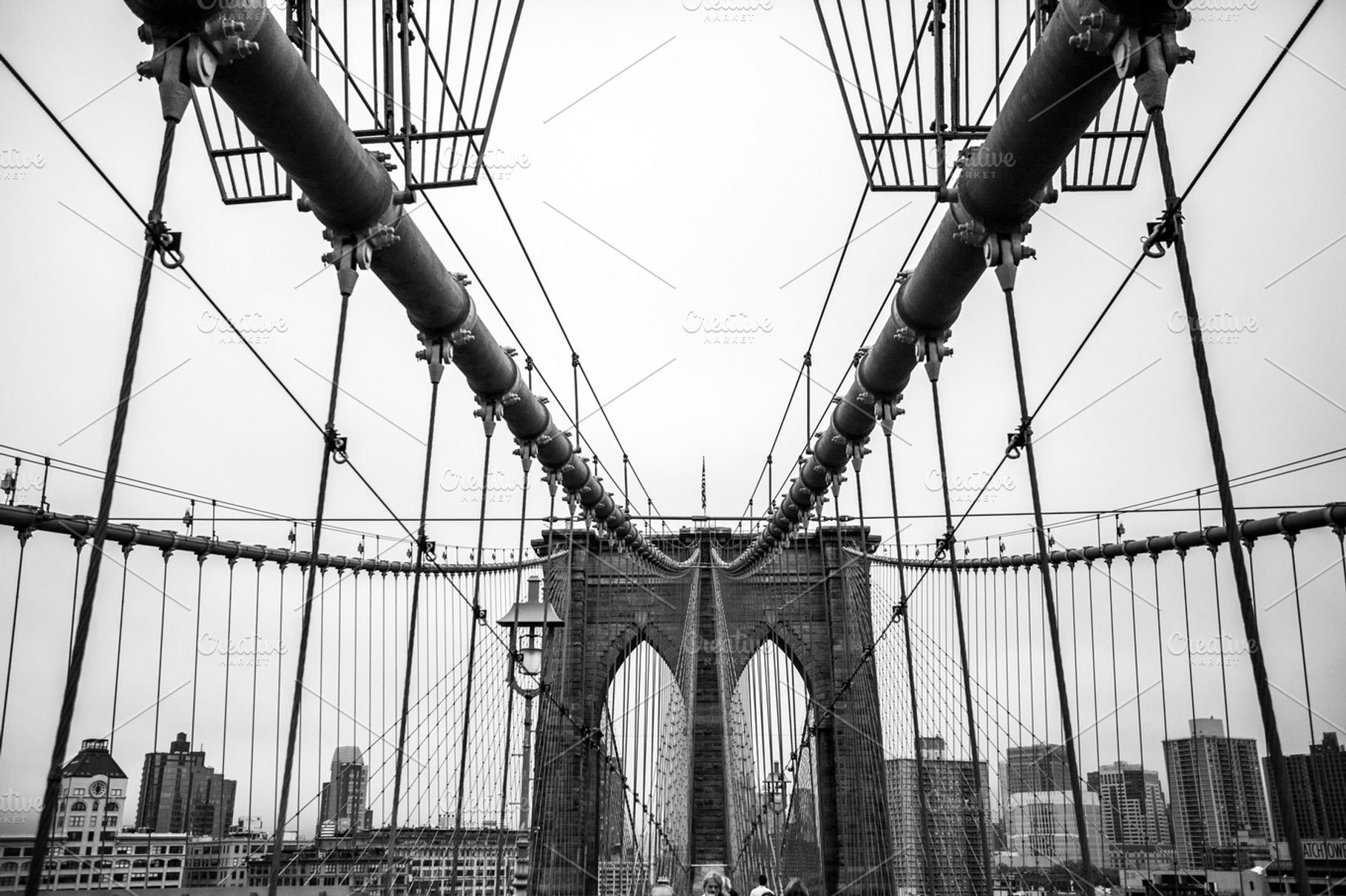 Brooklyn Bridge Stock Photo