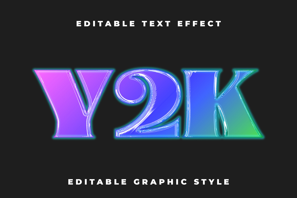 Futuristic Gradient Text Effect