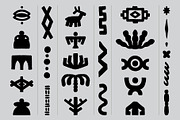 TRIBAL SET | Graphic collection, a Decorative Illustration by katieromanoff_art (Thumbnail 7 of 12)