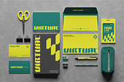 18 Tech Startup Office Mockup Bundle, an Advertising Mockup by Vitora Mockup (Thumbnail 2 of 6)
