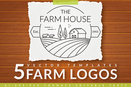 Farm Logo Templates