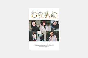 Graduation Card Templates G102