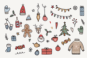 Christmas Digital Planner Stickers, an Illustration by The Bumble Box (Thumbnail 2 of 2)