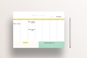 Printable Planners BUNDLE 2020