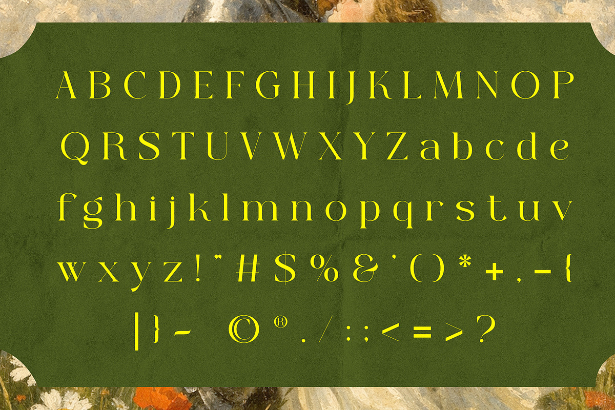 Marekan - A Modern Serif Font, a Serif Font by Muflieart (Photo 3 of 11)
