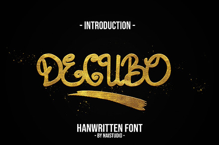Decubo - Cute Handwritten Font