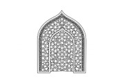 Islamic Arch Window Mandala Bundle, an Illustration by Artivon (Thumbnail 2 of 45)