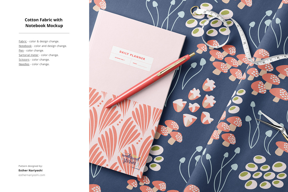 Fabric Factory v.7 Mockup Bundle, a Merchandise Mockup by creatsy5 (Photo 34 of 55)
