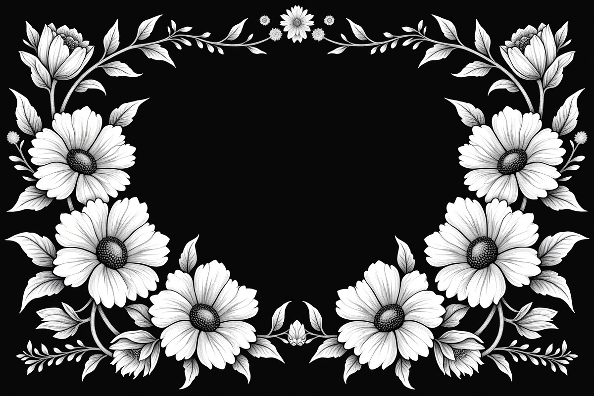 Elegant laser cut black and white, an Illustration by Amazin_art (Photo 4 of 10)