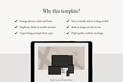 Kajabi Sales Page Template, a Landing Page Template by Pixel & Flow (Thumbnail 6 of 8)