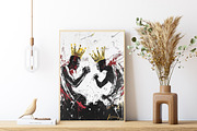 Black Noise Wall Art, a Sport Illustration by PrintablesByFranklyn (Thumbnail 2 of 6)