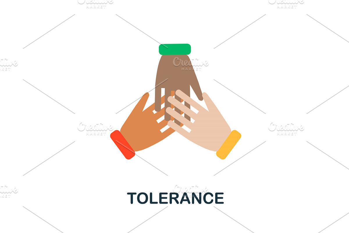 Tolerance icon. Simple element from, an Object Illustration by Aimagenarium@gmail.com