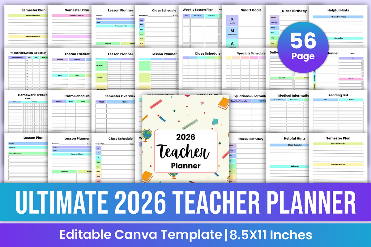 Ultimate 2026 Teacher Planner