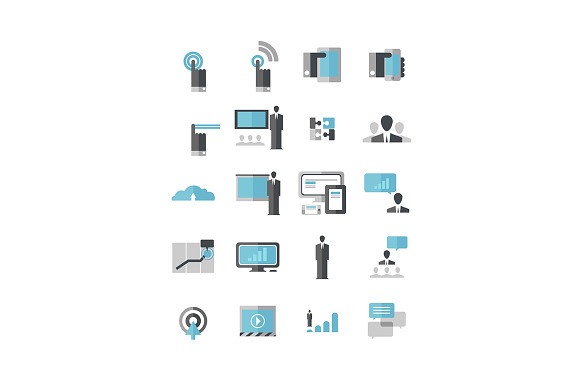 Modern Business Icons