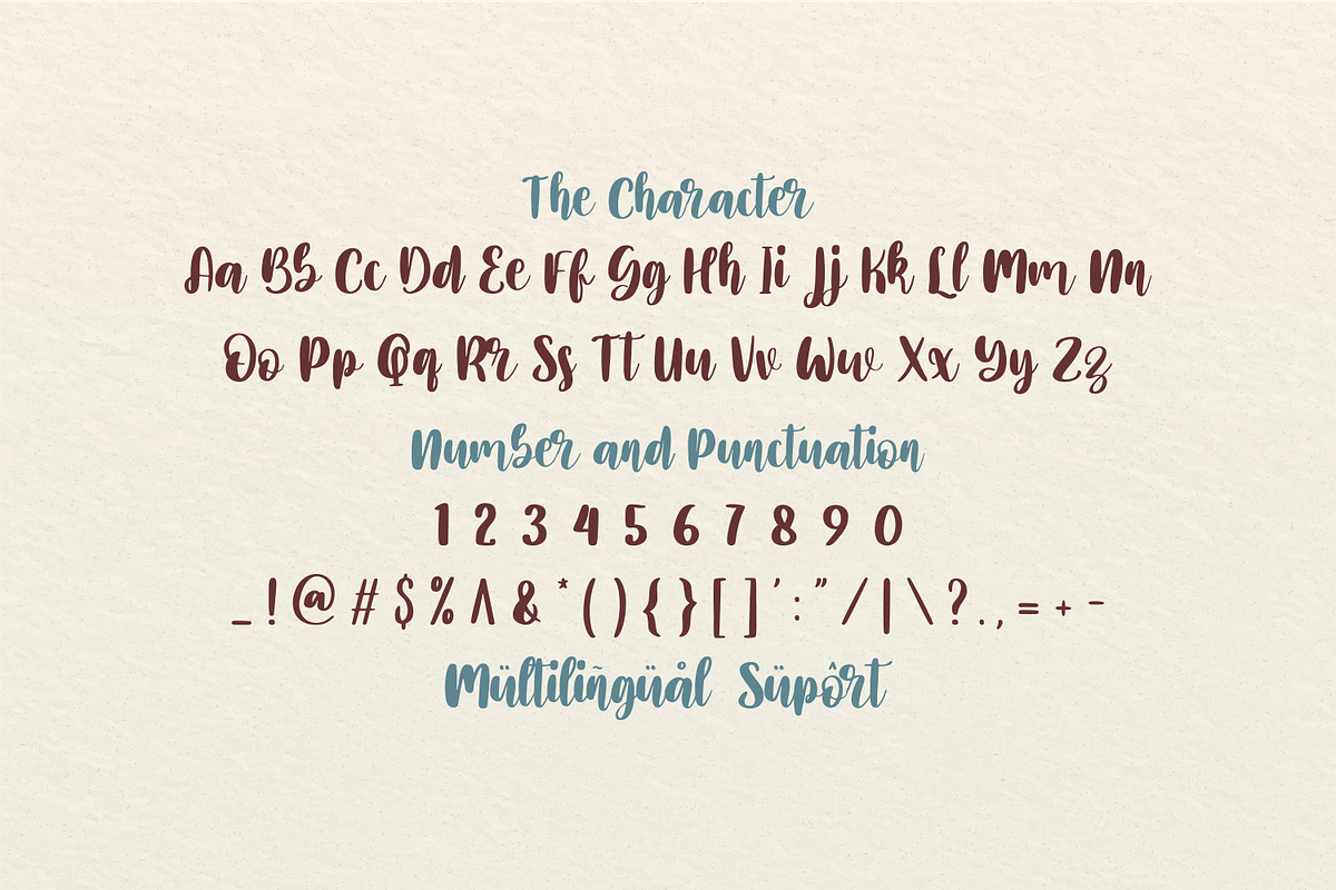 Biscuit Recipe | Handwritten Font, a Script Font by Forberas Club (Photo 6 of 7)