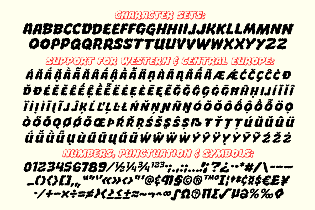Whyte Wyrm - heavy duty horror, a Handwritten Font by Comicraft Fonts (Photo 8 of 8)
