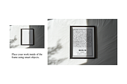 Frame Mockup Bundle - Retusa, a Household Mockup by Saguaro Digital (Thumbnail 8 of 14)