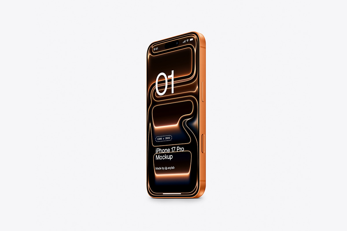 iPhone 17 Pro - 24 Mockups Scenes, an iPhone Mockup by Asylab (Photo 44 of 61)