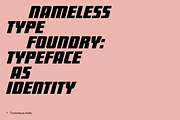 Turbohaus, a Sans Serif Font by Nameless Type Foundry (Thumbnail 10 of 10)