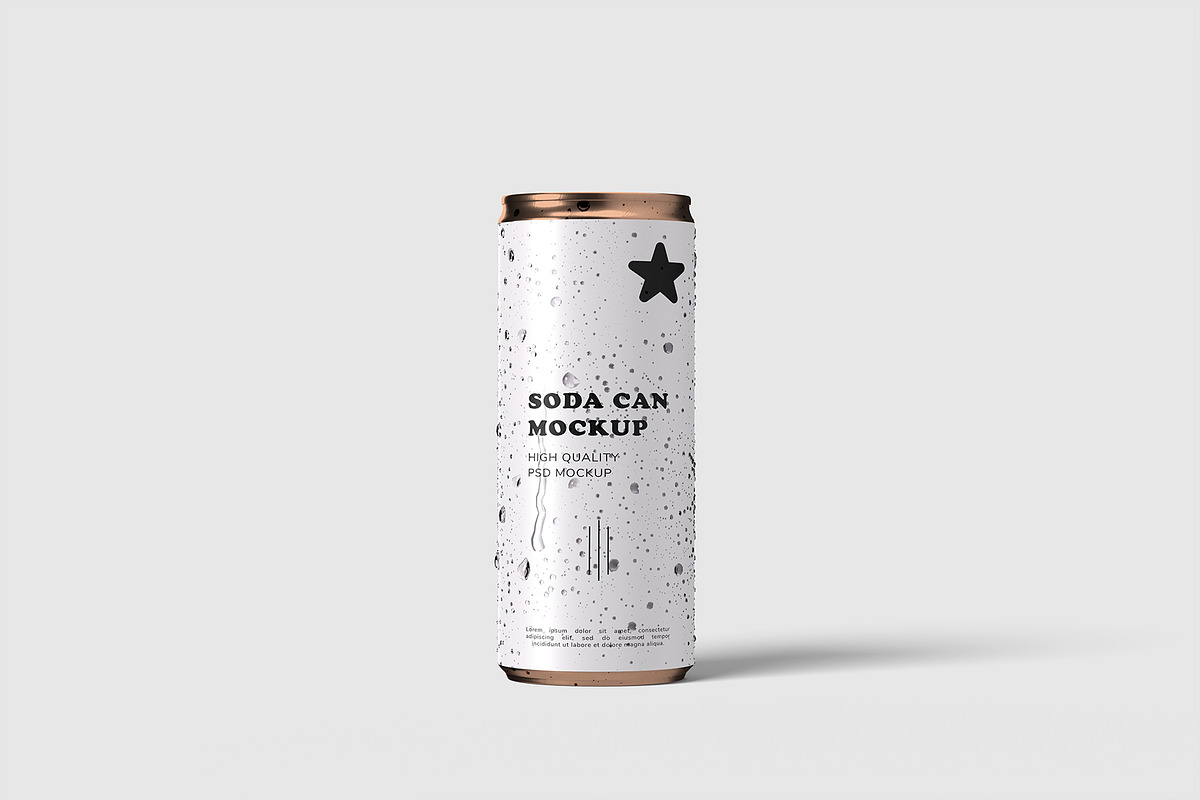 Soda Can Mockup, a Packaging Mockup by graphicpages (Photo 5 of 15)